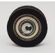 Contre-galet assemblé - Diamètre 43 - pour portes de cabine Caby, Enduro et Laser
