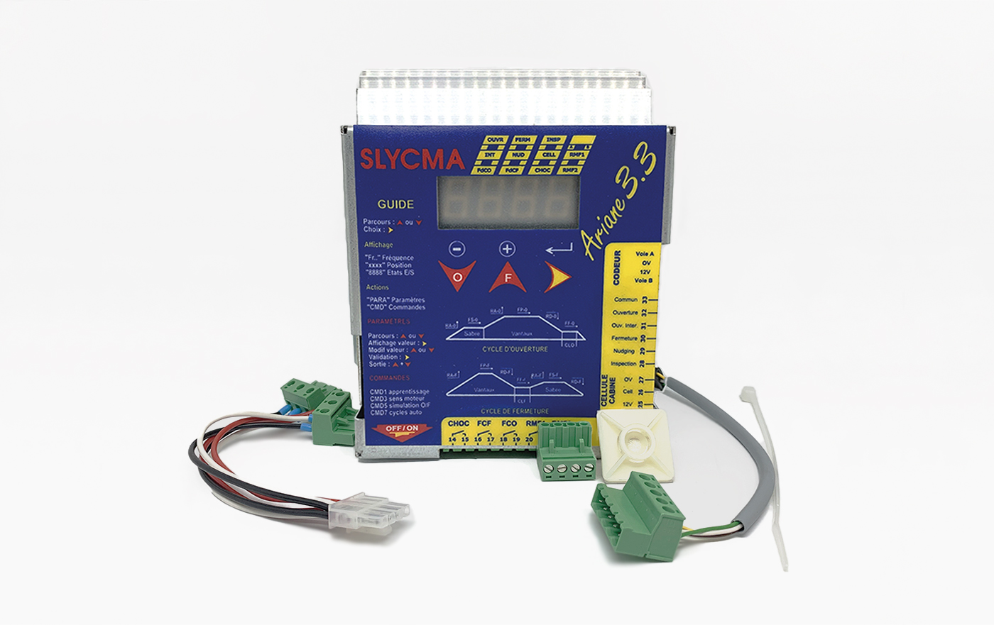 Coffret Ariane 3.3 pour opérateur double motorisation (2 sabres)