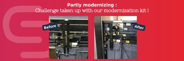 Partly modernizing : Challenge taken up with our modernization kit !