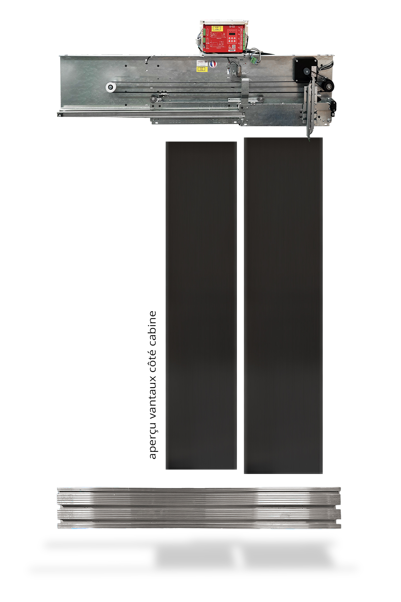 Porte de cabine RHEA Tôlée