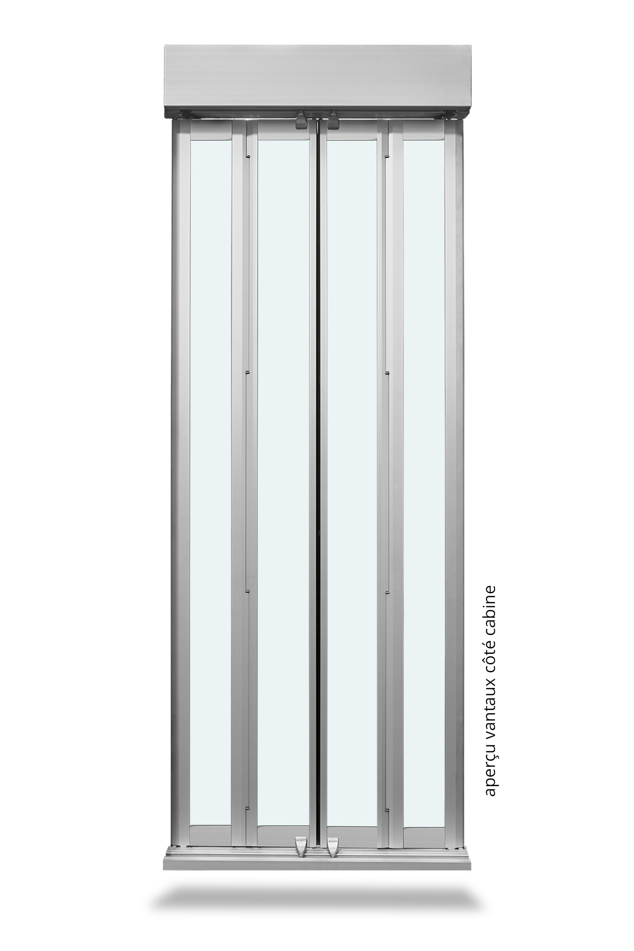 Porte de cabine PLYCAB Vitrée