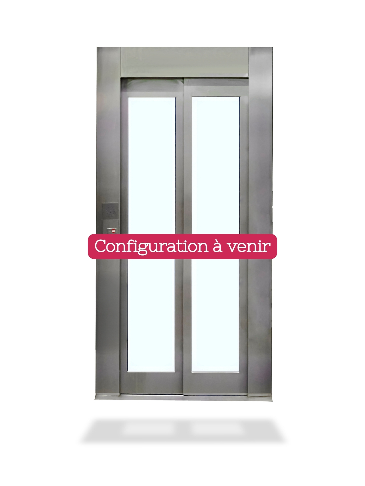 GAIA glazed landing door