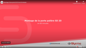 tutoriel installation portes ascenseur