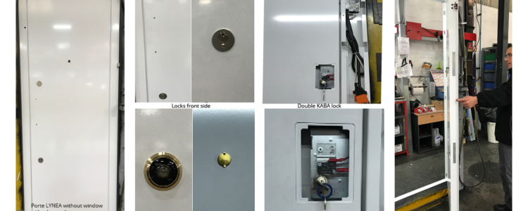 Lynea with special lock equipments